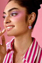 Load image into Gallery viewer, Star Heart Earring