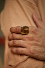 Load image into Gallery viewer, Red falcon ring