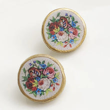 Load image into Gallery viewer, Guneet Monga Wearing Bouquet Studs