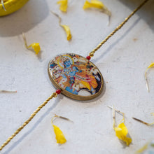 Load image into Gallery viewer, Gopala Rakhi & Necklace Combo