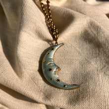 Load image into Gallery viewer, Ice Moon-Star Necklace
