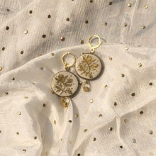 Load image into Gallery viewer, Tabu wearing Tinsel Magnolia