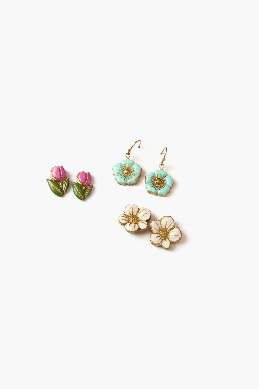 Flower-Power Stud Set