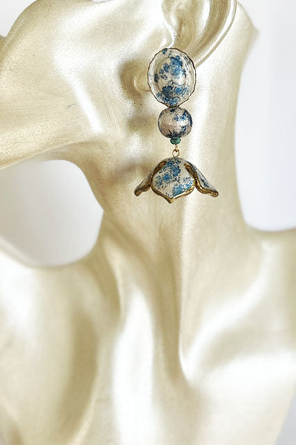 Cerulean Jhumka