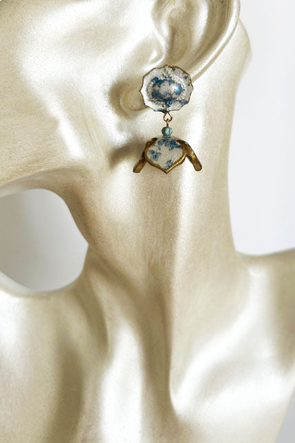 Cerulean Jhumki